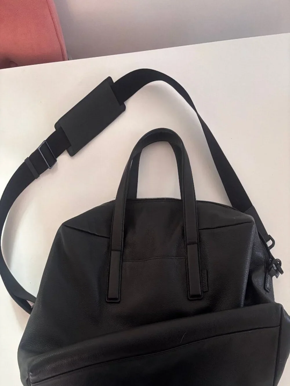 Away Trawel Leather Duffle
